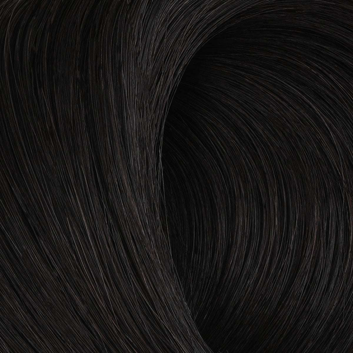 Ring hair - #1B Svartbrun