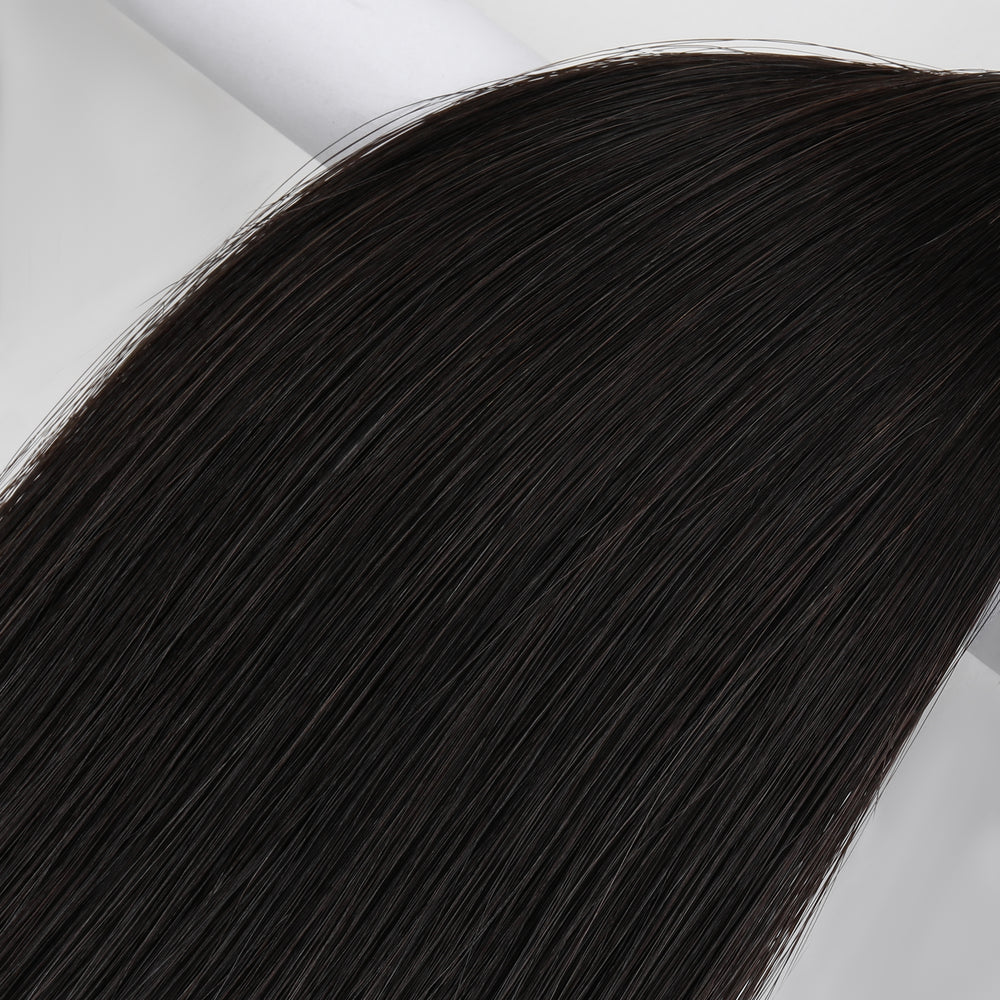 Keratin Extensions – #1B Black Brown