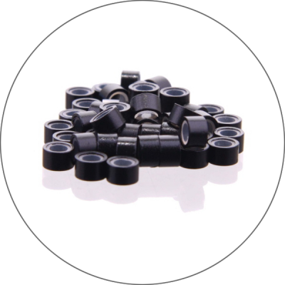Microrings with Silicone 100 pcs
