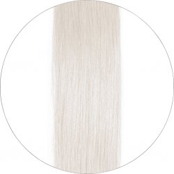#1001 Platina, 70cm, 70g , Tape Extensions, Single drawn