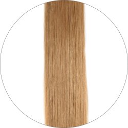#12 Dunkelblond, 60cm, 50g , Tape Extensions, Single drawn