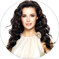 Long Lasting, #1B Schwarzbraun, 50cm, 50g, Haartressen