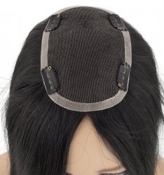#1B Schwarzbraun, 40cm, 60g, Top Piece