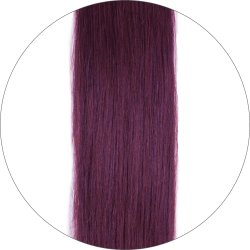#530 Burgund, 30 cm, Double drawn Tape Extensions