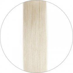 #6001 Extra Hellblond, 60cm, 120g, Clip In Extensions