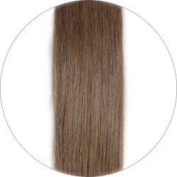 #8 Braun, 40 cm, Tape Extensions, Double drawn