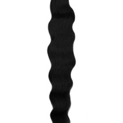 #1 Schwarz, 50cm, 50g, Natural Wave Bondings