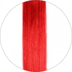 #64 Helles Rot, 40cm, 100g, Clip In Extensions