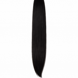 #1 Schwarz, 60cm, 50g , Tape Extensions, Double drawn