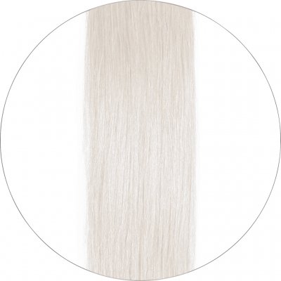 #1001 Platina, 50cm, 50g , Seamless, Tape Extensions, Single drawn