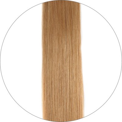 Long Lasting, #12 Dunkelblond, 70cm, 70g, Seamless Tape Extensions, Single drawn