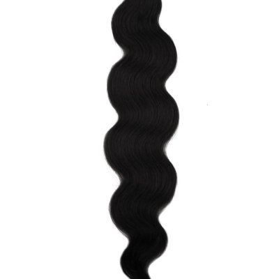 #1 Schwarz, 50cm, 50g , Body Wave Tape Extensions