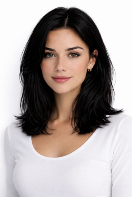 #1 Schwarz, 40cm, 50g, Nanoring Extensions